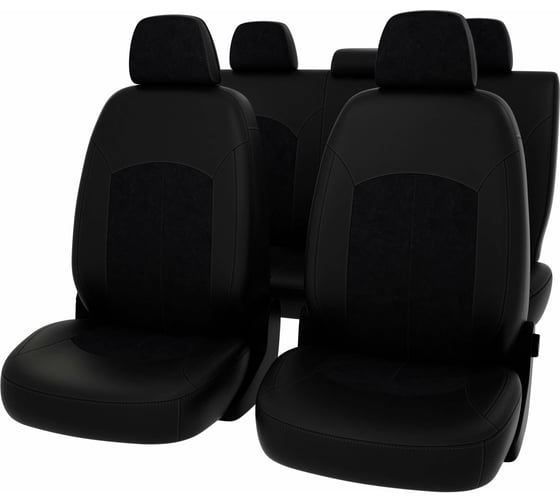 Чехлы PSV для VW Polo V 2009-2020 г.в. Sd, деленная спинка 126110 1
