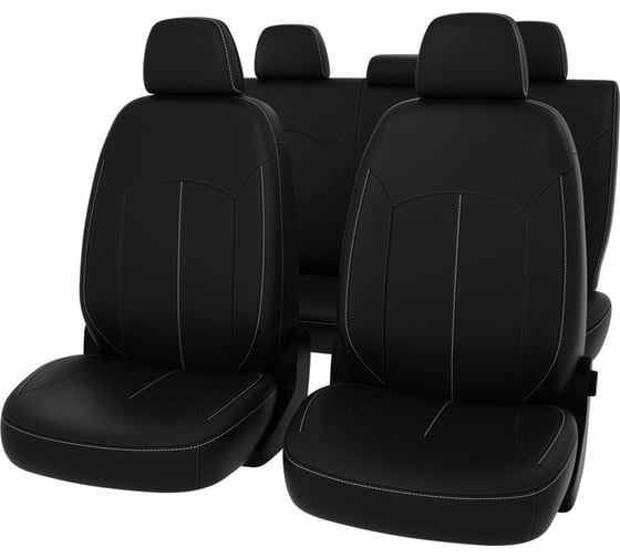 Чехлы PSV для VW Polo V 2009-2020 г.в. Sd, деленная спинка 121043 1