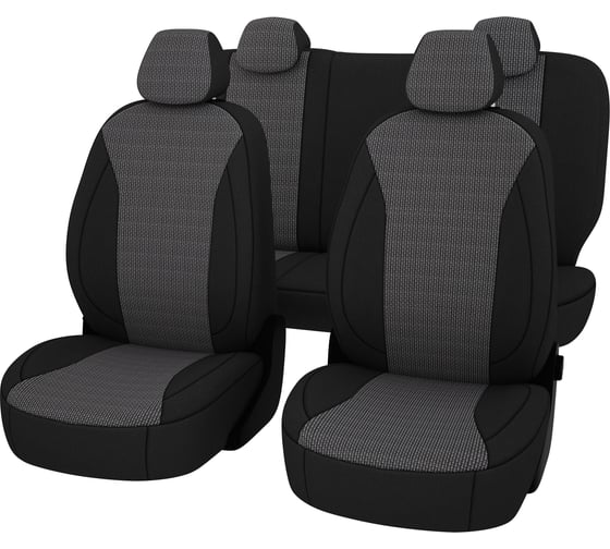 Чехлы PSV для VW Polo V 2009-2020 г.в. Sd, деленная спинка, жаккард 132480