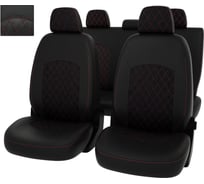 Чехлы PSV для Mitsubishi Outlander III 2018 рестайлинг 3, ромб 132403