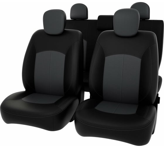 Чехлы PSV для Renault Duster I 2015-2021 рестайлинг Expression, деленная спинка 125778 1