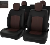 Чехлы PSV для Renault Duster I 2015-2021 рестайлинг Expression, деленная спинка 130072