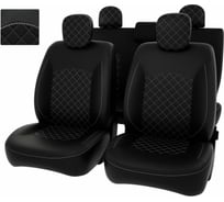 Чехлы PSV для Renault Duster I 2010-2015 с пакетом безопасности, ромб 130737