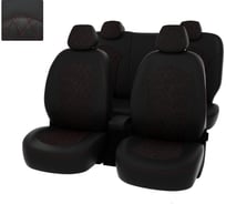 Чехлы PSV для Skoda Rapid 2012 деленная спинка, ромб 131682