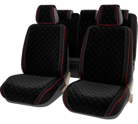 Накидки PSV 2D PREMIUM Soft Кант красный, комплект 134906 1