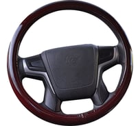 Оплетка A2DM экокожа, размер М, серия ЛАК, шоколад 107723     