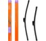 Щетки стеклоочистителя бескаркасные 2 шт, 510/450 мм, 20"/18" Civic 95/01, Lancer 95/01, Polo AIRLINE AWB-BK-510-450K 1