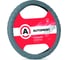 Кожаная оплётка руля AUTOPROFI AP-300 D.GY (L) 1