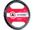 Кожаная оплётка руля AUTOPROFI AP-156 D.GY (L) 1