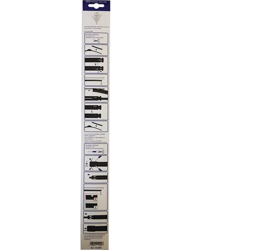 Резинки для щеток в 20"/50 см, профиль БОШ, 20 шт Alca 121200