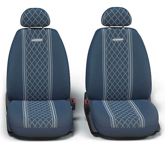 Чехлы на сиденья AUTOPROFI универсальные GOBELEN GOB-1105 BL/ROMB (S)