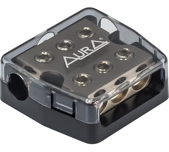 Разветвитель питания AurA 3x4Ga вход, 3x4/8Ga выход FHD-348N 1