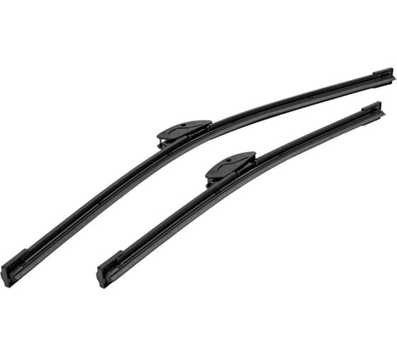 Щетки стеклоочистителя бескаркасные 2 шт, 550/410 мм, 22"/16" Rio 05/11, Picanto 04-, Aveo 06/11 AIRLINE AWB-BK-550-400K