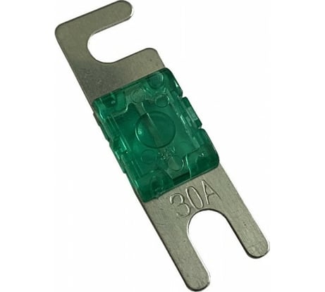 Предохранитель Nord-Yada ABF-404 ленточный, с изолятором 30A 42,2x16,2 мм., d 5,6 мм., 2 шт. в упаковке 904900