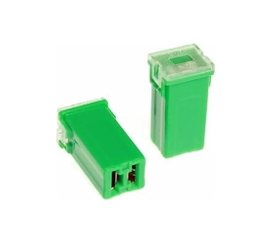 Предохранитель Nord-Yada FLK-211 MINI 40A 10x12 мм, h27.3, 2 шт в упаковке 904661 1