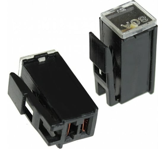 Предохранитель для иномарки Nord-Yada W228-G-S MINI 80A 12.8x13.5 мм, h30.2, 2 шт в упаковке 902266 1