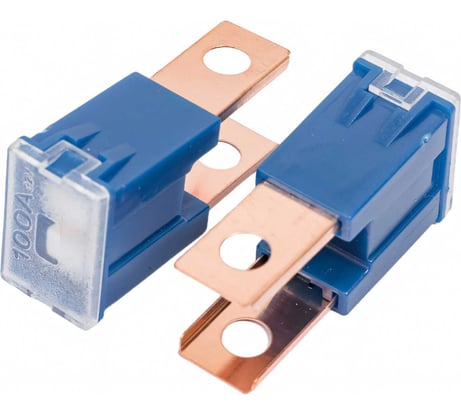 Предохранитель для иномарки Nord-Yada W228-M 100A 24.7x15.1 мм, h46.6, 2 шт в упаковке 901826