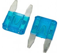 Предохранитель Nord-Yada MINI 15A 10,9x3,9 мм., h 16,3 W269 2 шт. в упаковке 901843