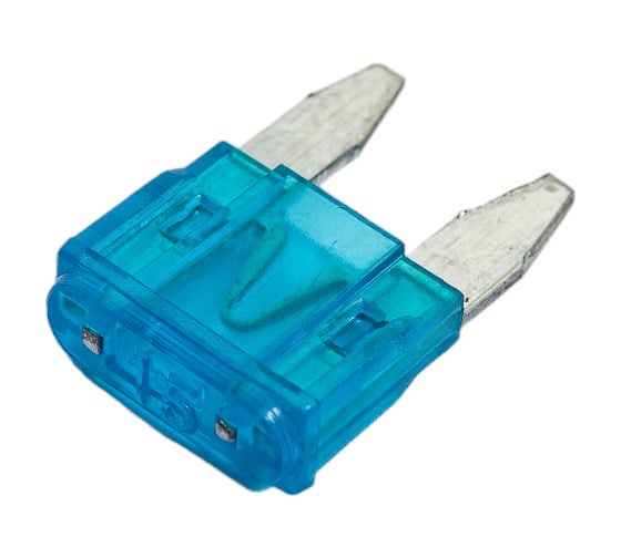 Предохранитель Nord-Yada MINI 15A 10,9x3,9 мм., h 16,3 W269 2 шт. в упаковке 901843