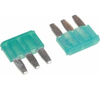 Предохранитель Nord-Yada MICRO3 15А 14,3x4,2 мм., h 18,2 APF-106 2 шт. в упаковке 904926