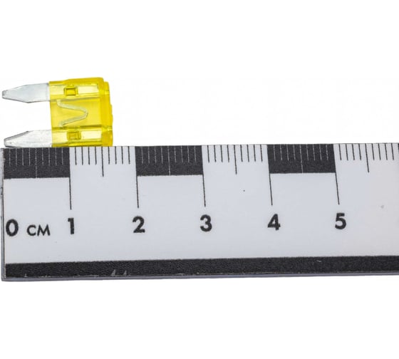 Предохранитель Nord-Yada MINI 20A 10,9x3,9 мм., h 16,3 W269 2 шт. в упаковке 901844