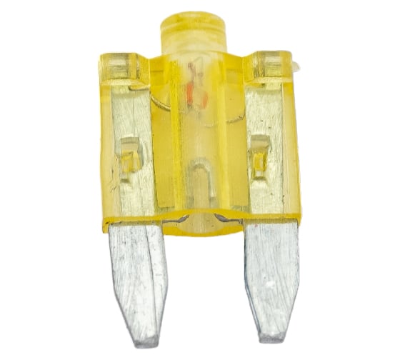 Предохранитель Nord-Yada MINI 20A 10,9x3,9 мм., h 16,3 W269-2 2 шт. в упаковке 901776