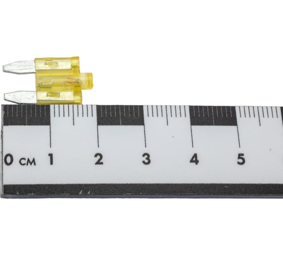 Предохранитель Nord-Yada MINI 20A 10,9x3,9 мм., h 16,3 W269-2 2 шт. в упаковке 901776