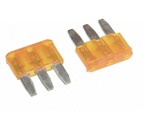 Предохранитель Nord-Yada MICRO3 5А 14,3x4,2 мм., h 18,2 APF-106 2 шт. в упаковке 904923