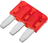 Предохранитель Nord-Yada MICRO3 10А 14,3x4,2 мм., h 18,2 APF-106 2 шт. в упаковке 904925