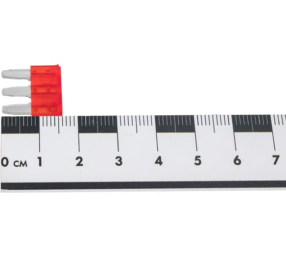 Предохранитель Nord-Yada MICRO3 10А 14,3x4,2 мм., h 18,2 APF-106 2 шт. в упаковке 904925