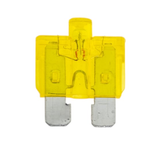 Предохранитель Nord-Yada MEDIUM стандарт 20 A, 19.1x5.1 мм, h18.8 W270-1, 2 шт в упаковке 901783