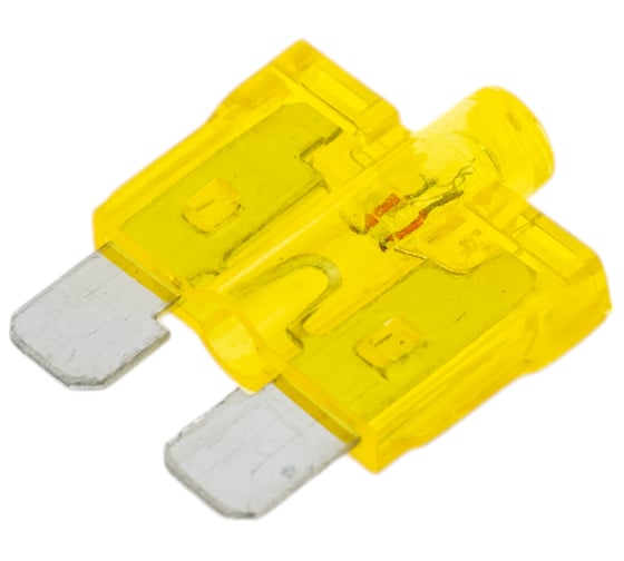 Предохранитель Nord-Yada MEDIUM стандарт 20 A, 19.1x5.1 мм, h18.8 W270-1, 2 шт в упаковке 901783