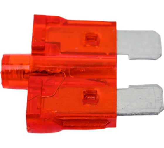 Предохранитель Nord-Yada MEDIUM стандарт 10 A, 19.1x5.1 мм, h18.8 W270-1, 2 шт в упаковке 901781