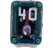 Предохранитель Nord-Yada FLK-214 MICRO 40 A, 6.2x9.7 мм, h15, 2 шт в упаковке 904931