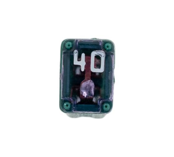 Предохранитель Nord-Yada FLK-214 MICRO 40 A, 6.2x9.7 мм, h15, 2 шт в упаковке 904931