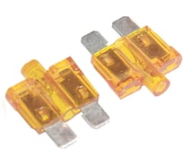 Предохранитель MEDIUM стандарт с индикатором Nord-Yada 5A 19,1x5,1мм, h18,8 W270-1 2шт в упаковке 901779