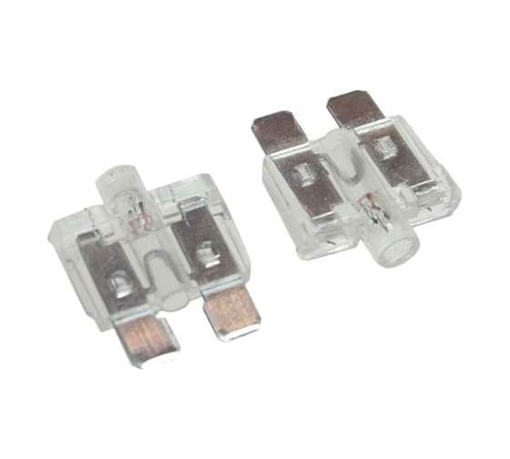 Предохранитель Nord-Yada MEDIUM стандарт 25 A, 19.1x5.1 мм, h18.8 W270-1, 2 шт в упаковке 901784