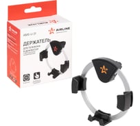 Держатель для телефона AIRLINE в дефлектор, гравитационный, анодированный AMS-U-21