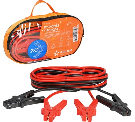 Провода прикуривания Airline 600 А, PROseries, 5 м, 12/24 В, сумка SA-600-06