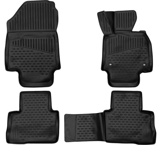 Коврики в салон Element 3D для TOYOTA RAV4, 2018- г.в., П.Р., внедорожник, 4 шт. 3DA0N030210k