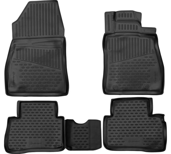 Коврики в салон Element 3D для NISSAN Juke Mk.1 2010-2019 г.в., П.Р., кроссовер, 4 шт. 3DA0N023210k 1