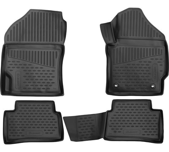 Коврики в салон Element 3D для TOYOTA Corolla, 2019- г.в., П.Р., седан, 4 шт. 3DA0N026210k 1