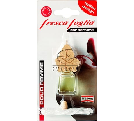 Автопарфюм для женщин во флаконе с крышкой AREXONS Fresca Foglia Crystal 7791