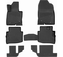 Коврики в салон TRIUMF 3D для MAZDA CX-9, 2017- г.в., 6 шт. TRIUMF.3D3331210k