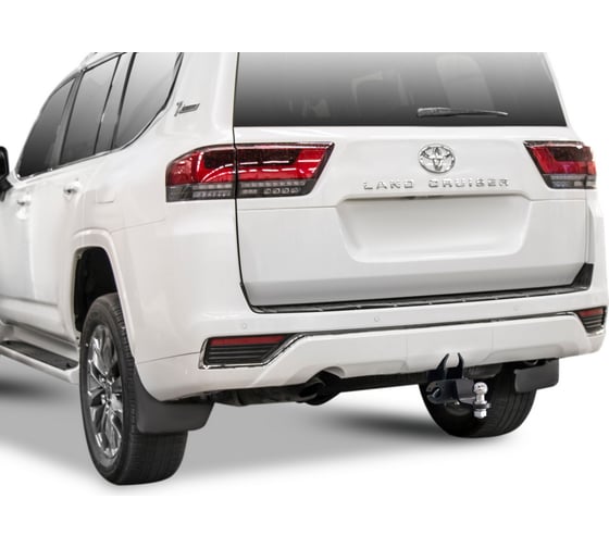 Фаркоп под квадрат для Toyota Land Cruiser 300 2021-н.в., шар E, 3500/120 кг Rival F.5706.001