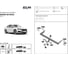 Фаркоп разборный для Skoda Octavia A7, A8 2013-2020, 2020-н.в., шар A, 2000/75 кг BERG F.5113.001 4