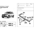 Фаркоп BERG для Lada Granta 18-/Cross 18-/Lada Kalina II 13-18/Cross 14-18, шар A, 1100/75кг, F.6013.008 4