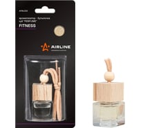 Ароматизатор-бутылочка куб Airline Perfume FITNESS AFBU233