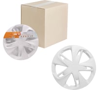 Колесные колпаки Airline Супер Астра 15", белый карбон, комплект 2 шт. AWCC-15-26