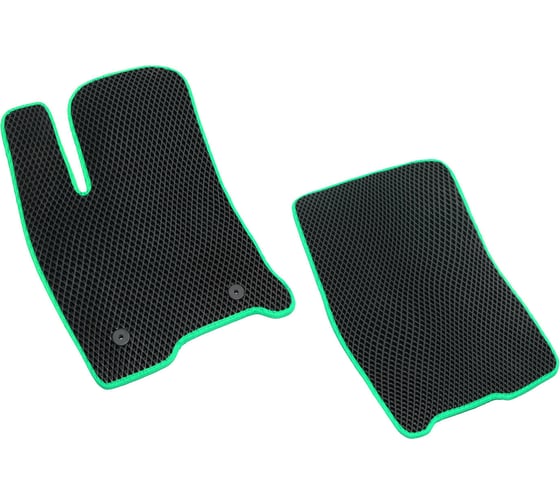 Передние коврики Vicecar ЕВА для Lada Samara 2108 2109 21099 1984 2004 2EV49006-изумрудный 1
